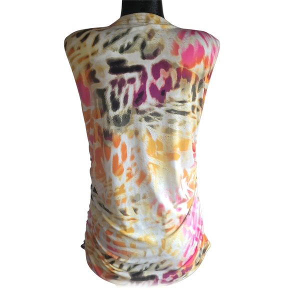 Jennifer Lopez Multicolor Sleeveless Top - Picture 5 of 6